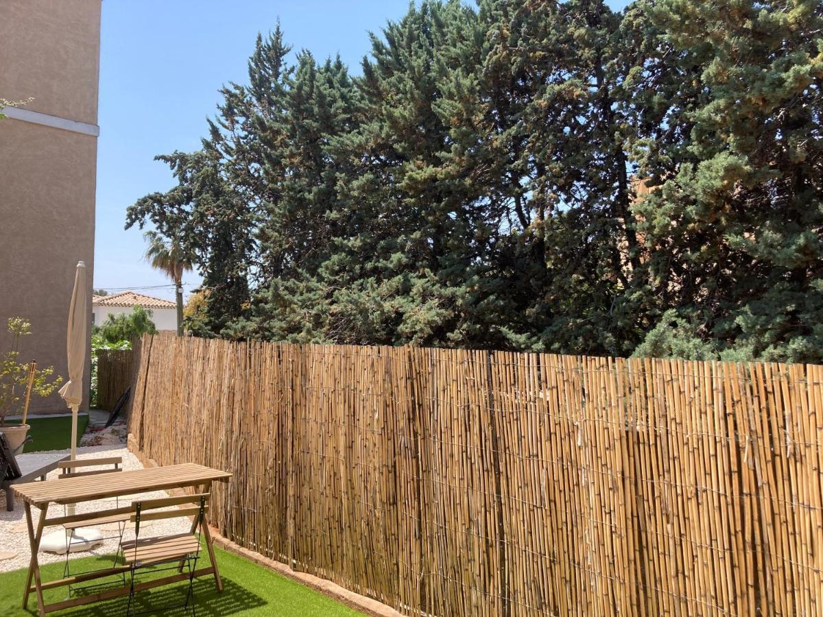 T2 30 M2 Avec Jardin Proche Des Plages บ็องโดล ภายนอก รูปภาพ